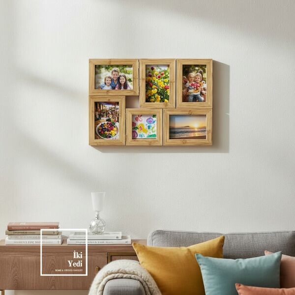 GLX Hatıra Katmanı Kolaj Fotoğraf Çerçevesi Duvar ve Masa Üstü Katlanır Dekoratif Çerçeve Hediyelik