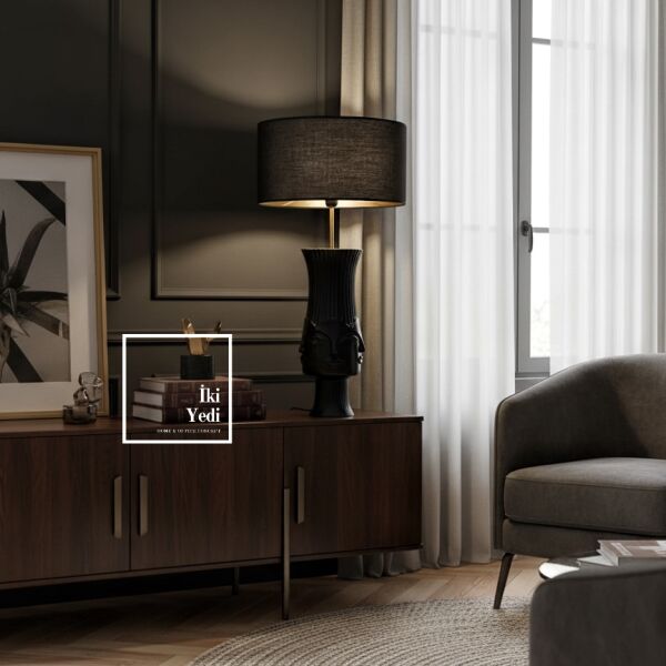 Kilikya Abajur Binlerce Yılın Işığı Dekoratif Sanatsal Aydınlatma Ürünü Heykel Form Antik Hediyelik