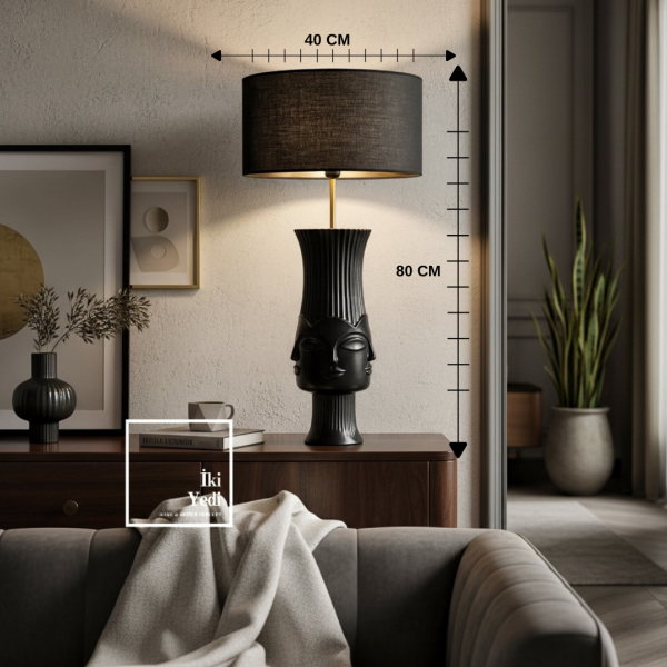 Kilikya Abajur Binlerce Yılın Işığı Dekoratif Sanatsal Aydınlatma Ürünü Heykel Form Antik Hediyelik